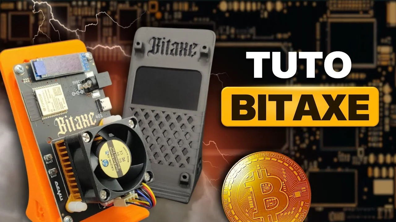 Comment MINER du Bitcoin chez soi ? Tutoriel BitAxe ⚙️