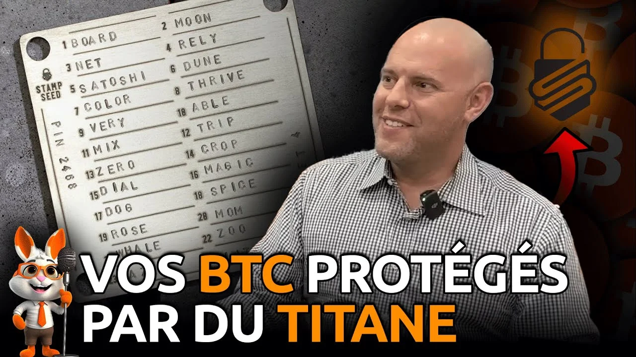 La protection de vos bitcoins par le titane | Interview Stamp 🎙️