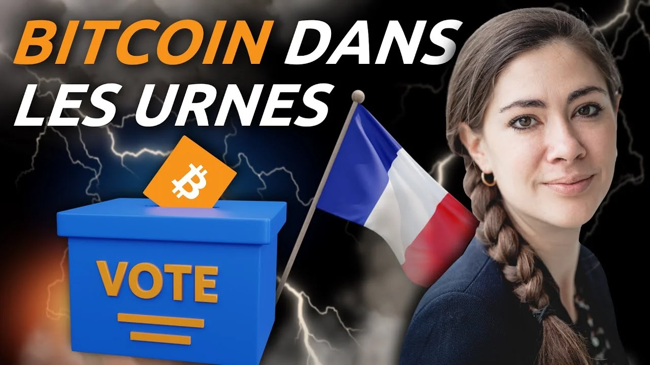 Élections législatives : Bitcoin entre en politique 🇫🇷 Aurore Galves-Orjol